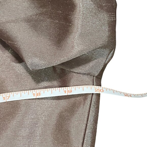 Cachet Womens 12 Jacket Dress Champagne Satin Embroidered Evening Mother Formal - Picture 6 of 16